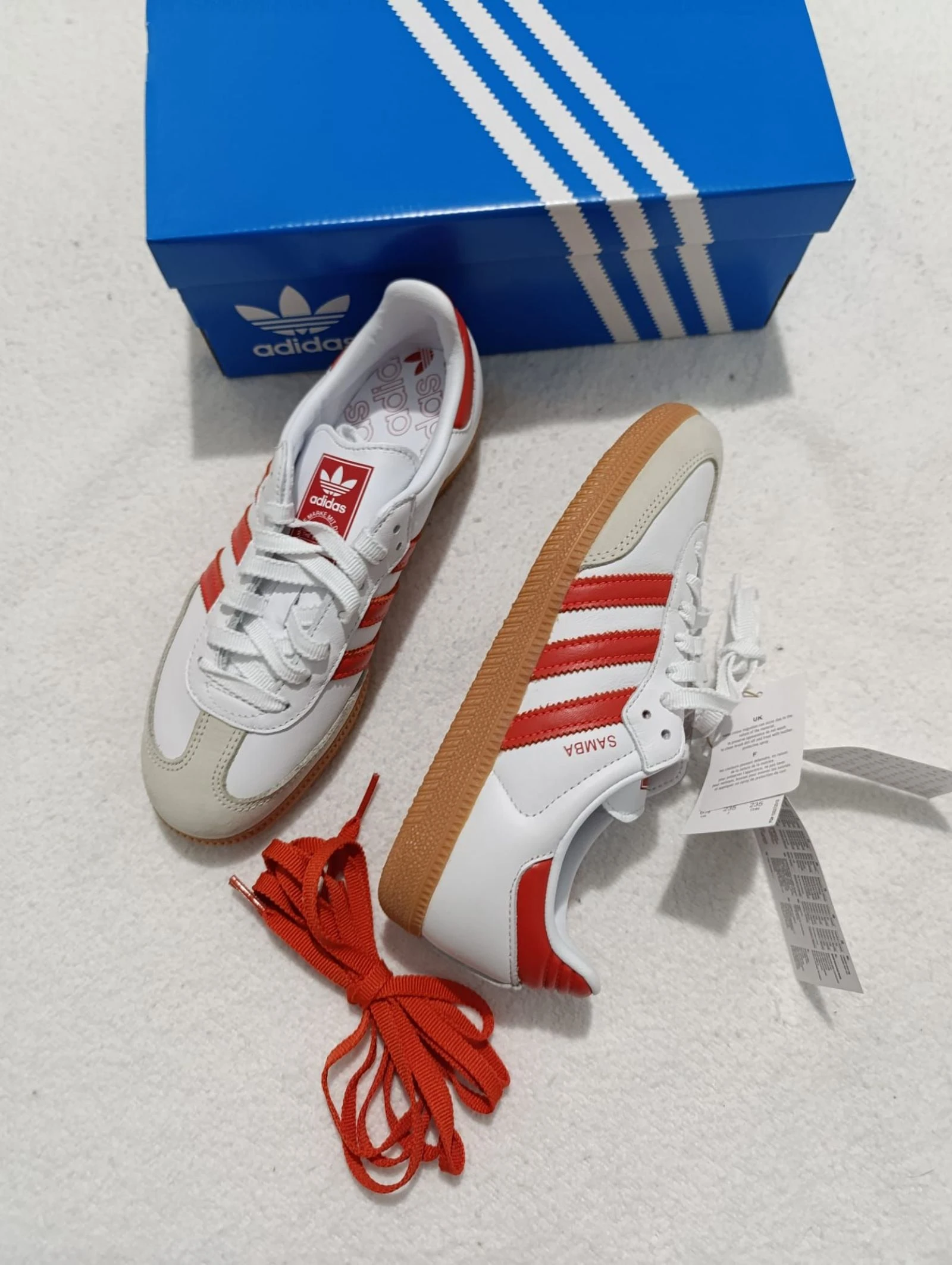 Adidas Samba genuine leather sneakers women size 38 – photo 11